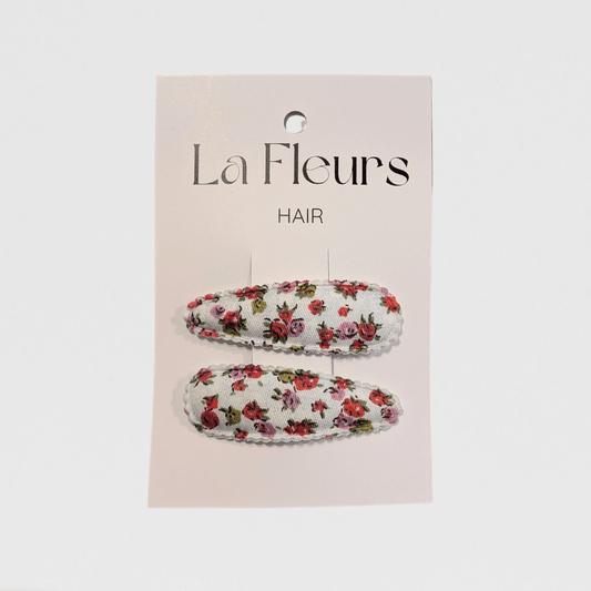 Hair Clips La Fleures Hair Clips | Rose/Multi