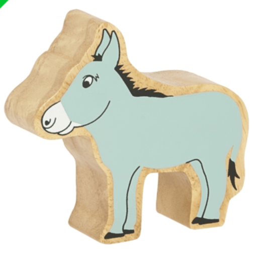 Lanka Kade | Wooden Grey Donkey Toy