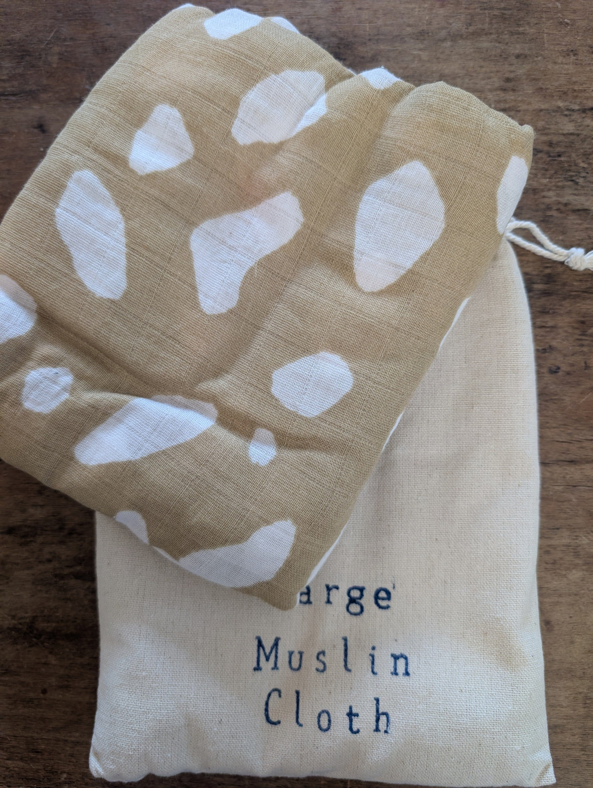 Spot Large Muslin Cloth | 120cm x 110cm