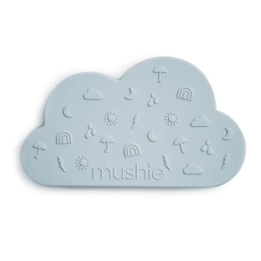 Clearance Mushie | Cloud teether | Blue