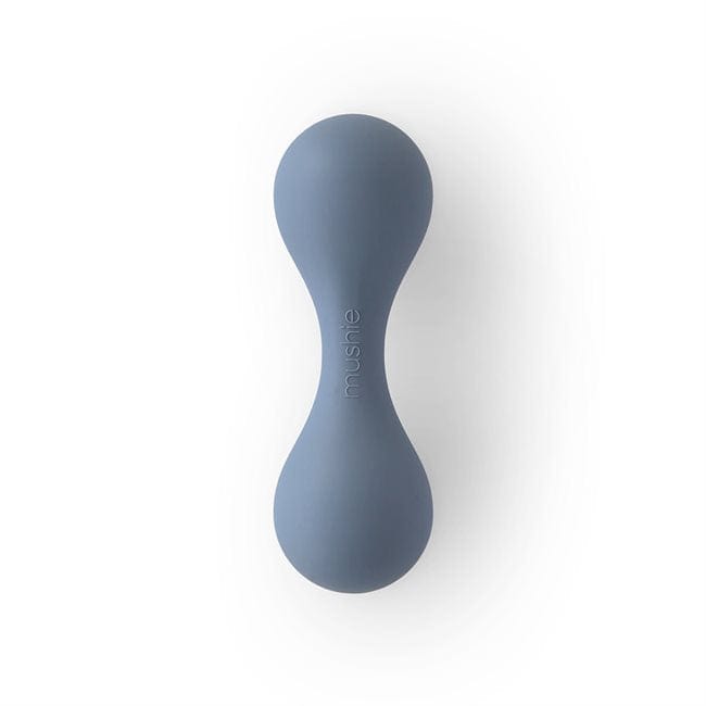 Blue Mushie Rattle