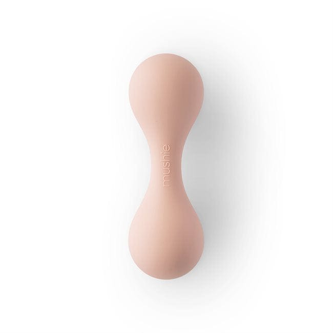 Pink Mushie Rattle