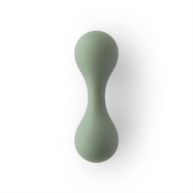 Green Mushie Rattle