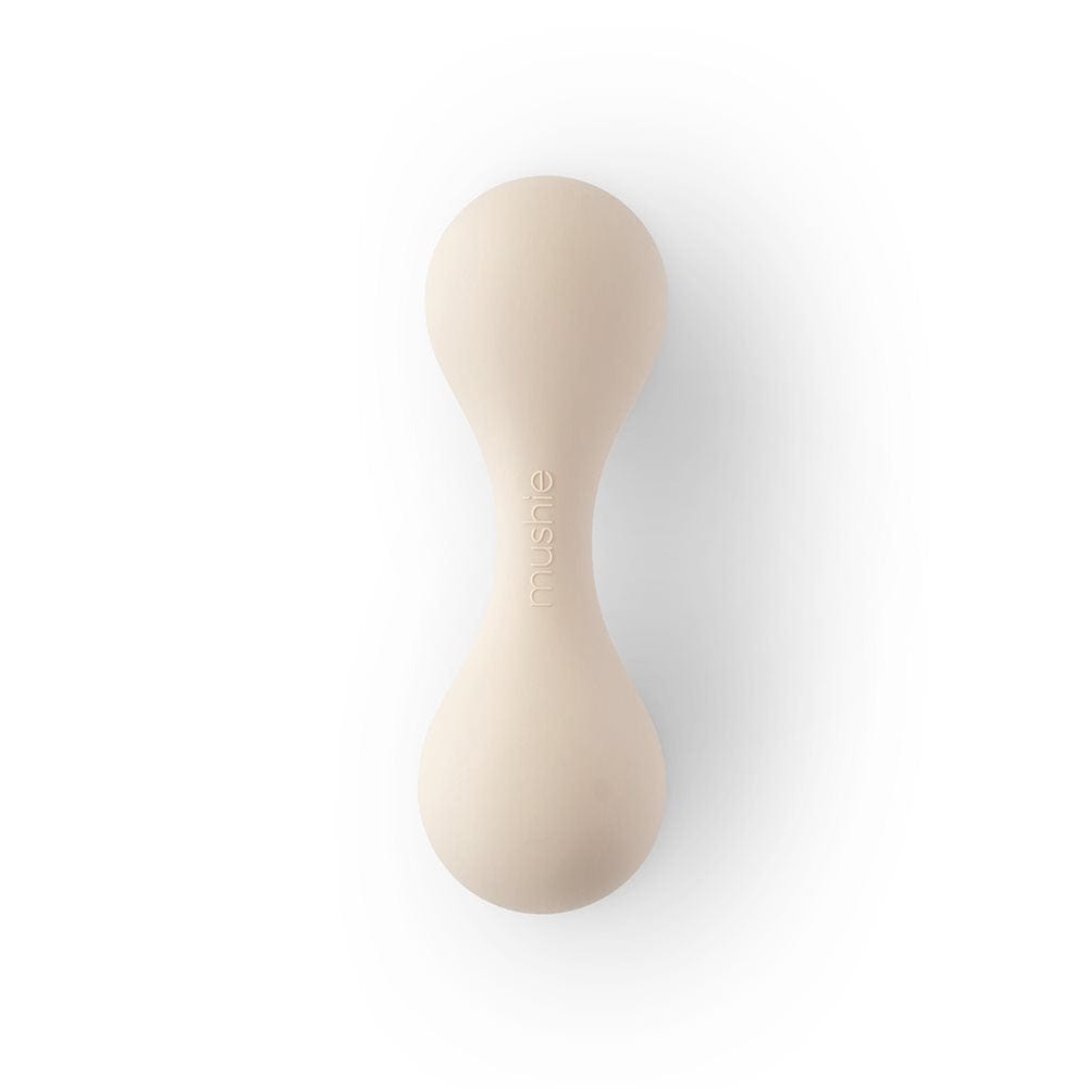 Natural Mushie Rattle