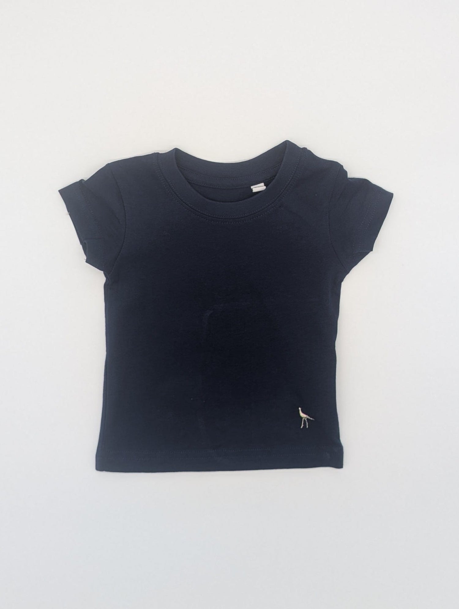 Navy Short Sleeve Top