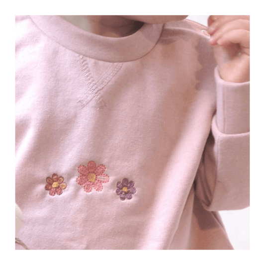 Pink Daisy Jumper