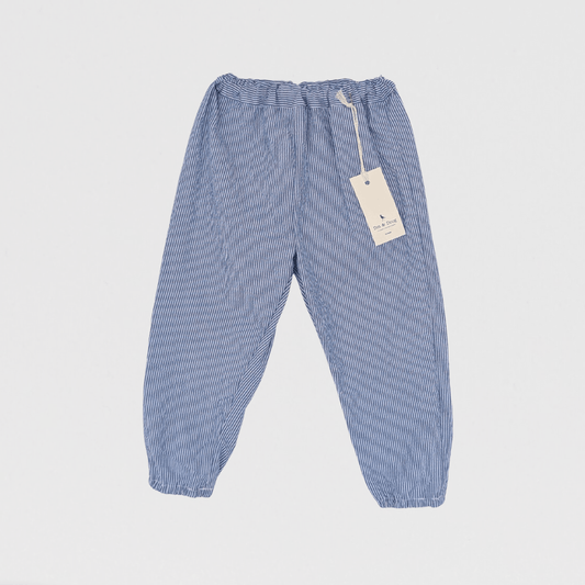Rowan Striped Trouser | Blue/White