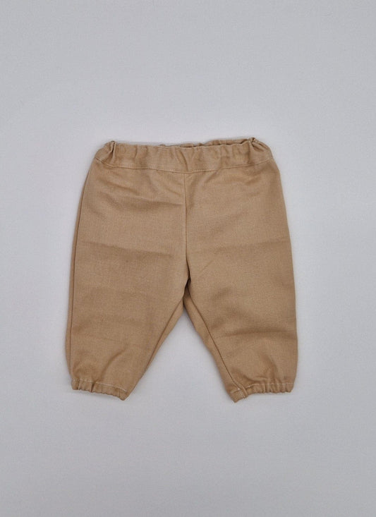 SAND DENIM TROUSER
