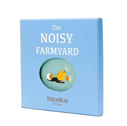 The noisy farmyard rag book