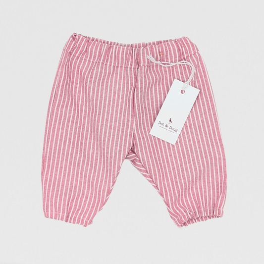 Winnie Striped Trousers | Pink