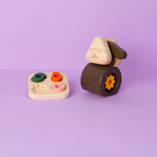 WOOFY - Wooden Dog Toy
